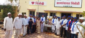 सिद्धेश्वर निंबोडी येथे भारतरत्न डॉ. बाबासाहेब आंबेडकर जयंती साजरी